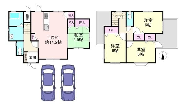 天理市南六条町　中古戸建