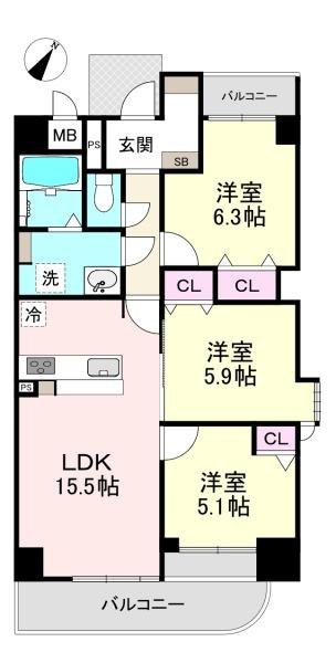 グリーンコーポ橿原神宮前