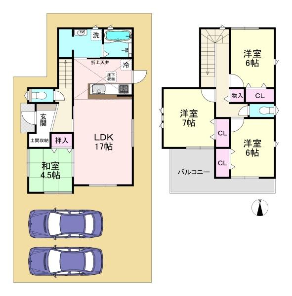 橿原市第1忌部町　3号地　新築戸建