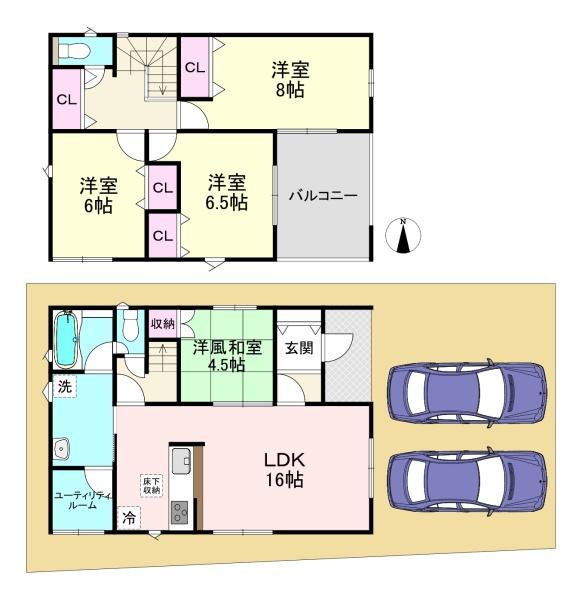 大和高田市市場第13　1号棟　新築戸建