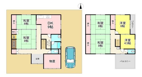 大和高田市昭和町　中古戸建