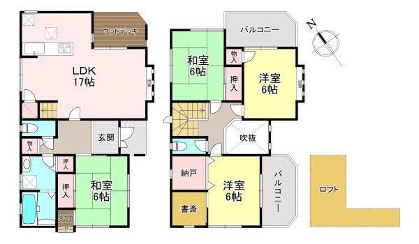 香芝市田尻　中古戸建