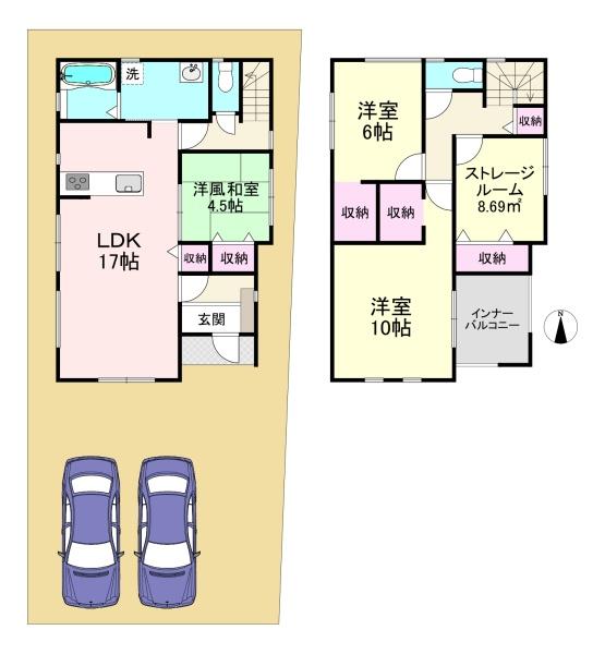 田原本町小室2期　1号棟　新築戸建