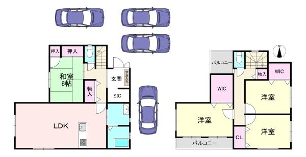 大和高田市春日町1丁目 中古戸建