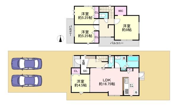 天理市富堂町　1区画　新築戸建