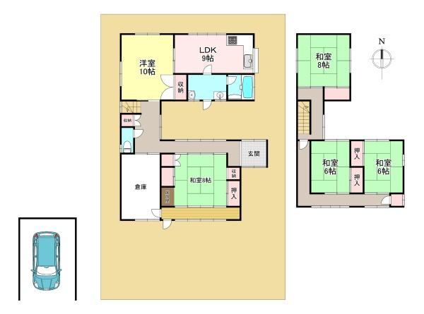 香芝市関屋北7丁目 中古戸建