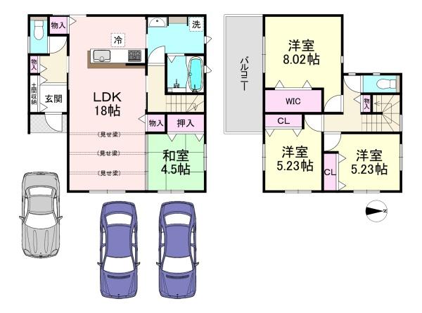 橿原市豊田町　4号地　新築戸建