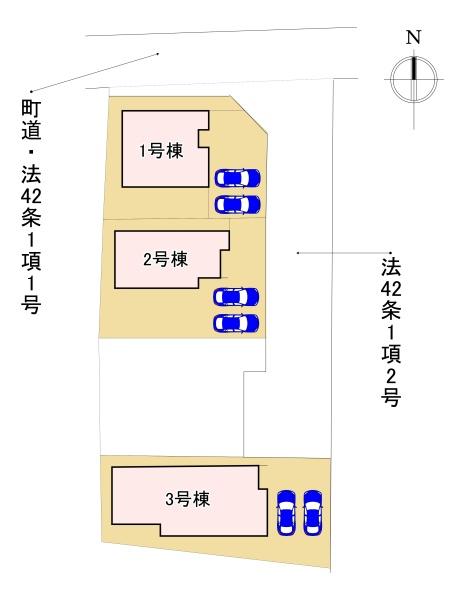 北葛城郡広陵町三吉赤部　9期　新築戸建　3号棟