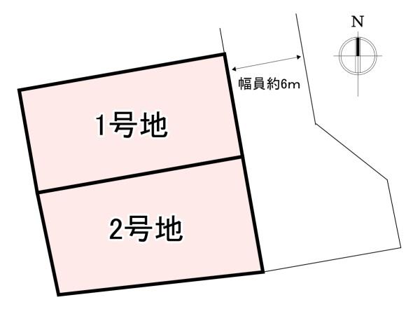 香芝市穴虫　売土地　1号地