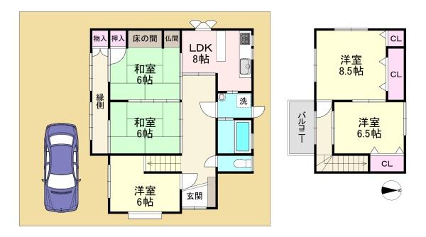 橿原市曽我町 中古戸建