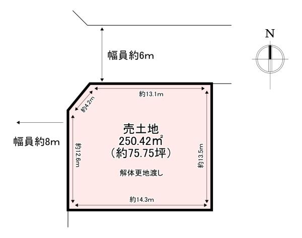 香芝市関屋北7丁目　売土地