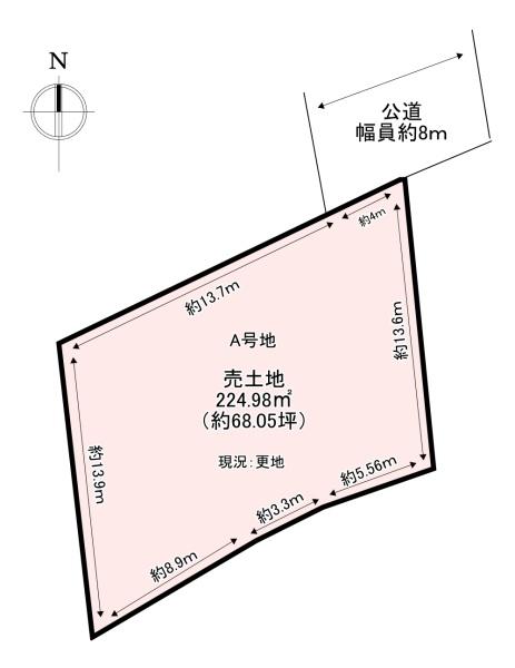 香芝市北今市7丁目　A号地