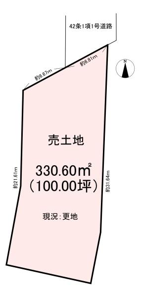 橿原市石川町の土地