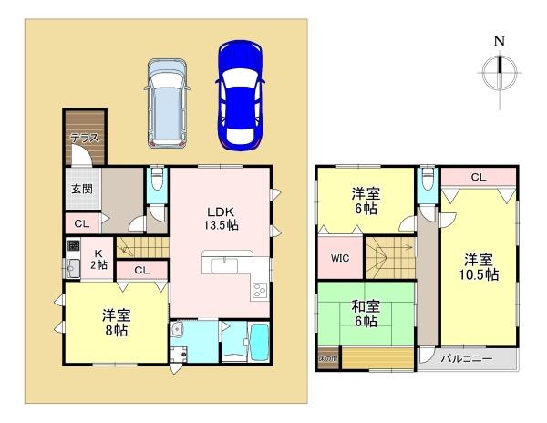 香芝市穴虫　中古戸建