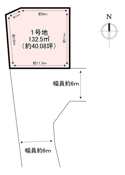 生駒郡斑鳩町東福寺１丁目の土地