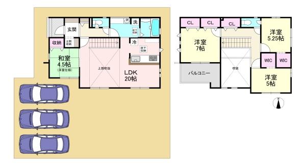 磯城郡田原本町黒田　1号棟　新築戸建
