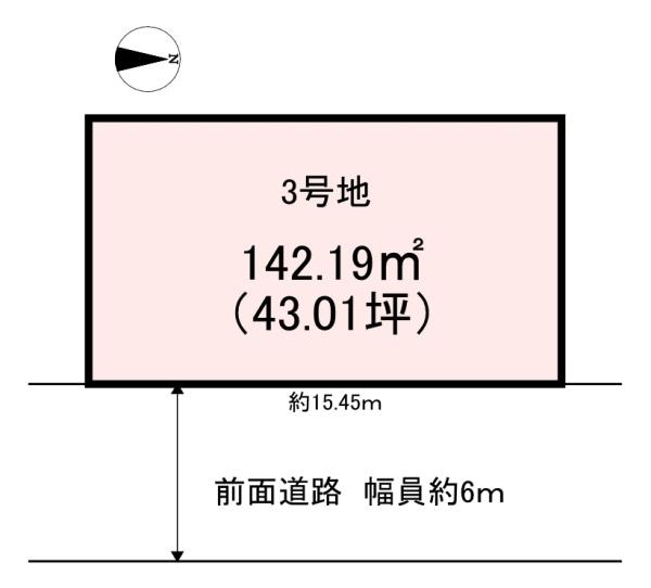 橿原市忌部町の土地