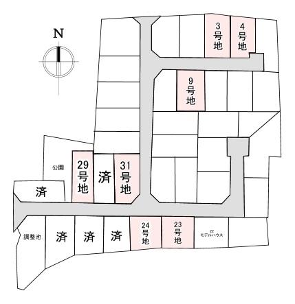 北葛城郡広陵町大字三吉の土地