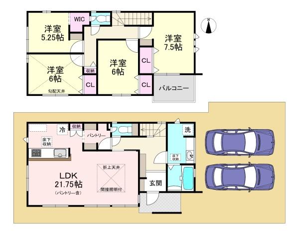 大和高田市蔵之宮町 2号棟 新築戸建