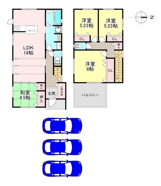北葛城郡広陵町大字萱野　新築戸建