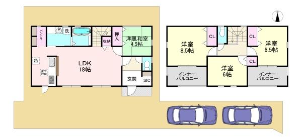 川西町結崎22期　1号棟　新築戸建