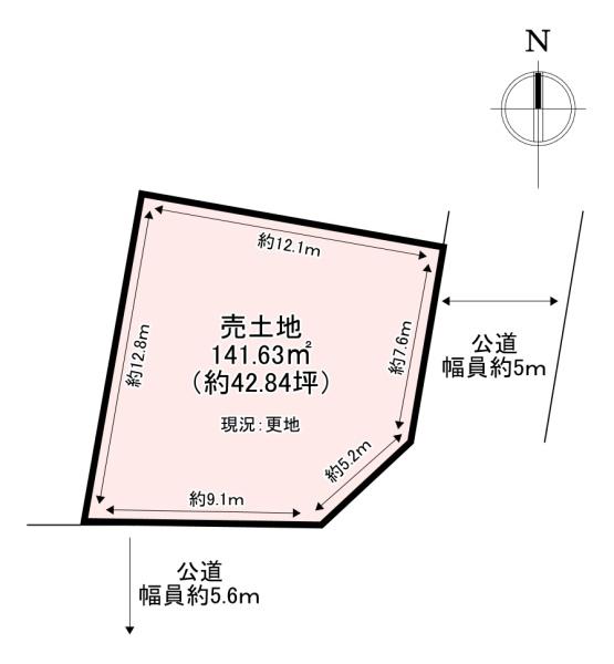 香芝市良福寺の土地