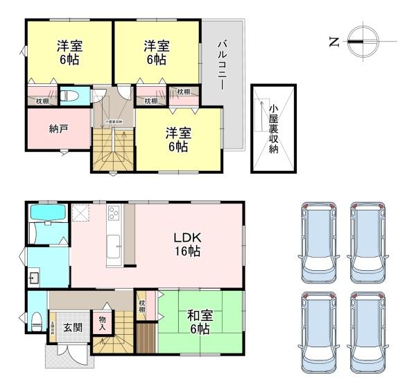 香芝市関屋　中古戸建