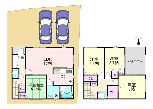 田原本町八尾第3 3号棟 新築戸建