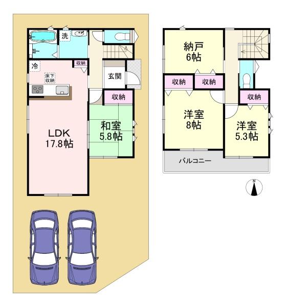天理市第3指柳町　1号棟　新築戸建
