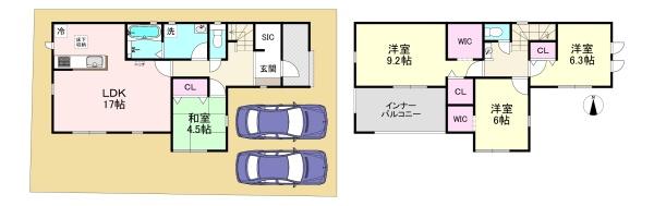 桜井市桜井　1号棟　新築戸建