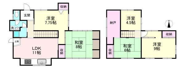 橿原市西池尻町の中古一戸建て