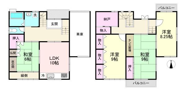 大和高田市大字池田の中古一戸建て