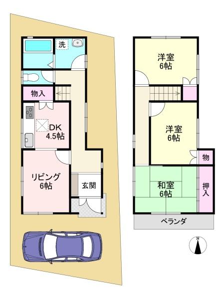 橿原市小槻町の中古一戸建て