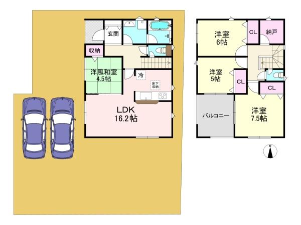 桜井市草川第1　2号棟　新築戸建