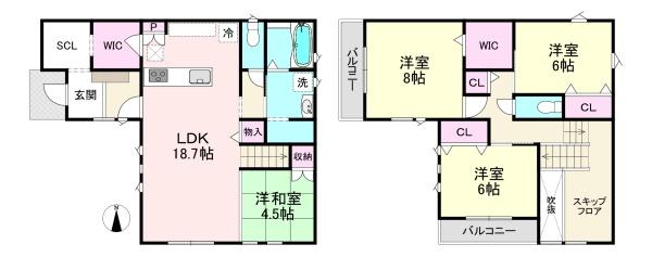 タマタウン桜井外山Ⅱ 1号棟 新築戸建