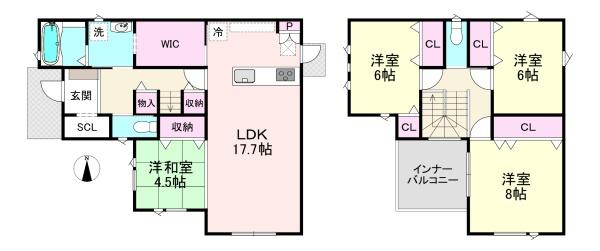 タマタウン桜井外山Ⅱ 2号棟 新築戸建