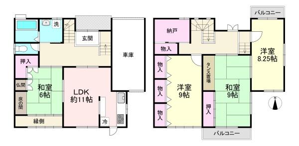大和高田市大字池田の中古一戸建て