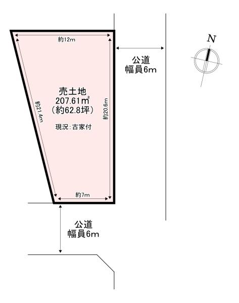 北葛城郡上牧町松里園1丁目　売土地