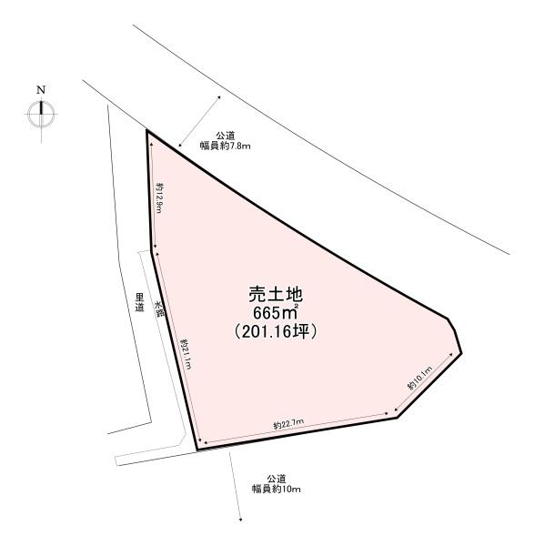 葛城市長尾　売土地