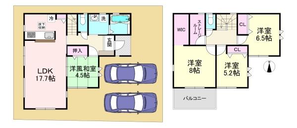 天理市富堂町6期　1号棟　新築戸建