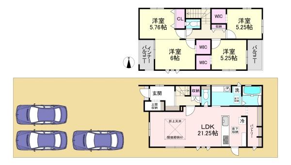 天理市丹波市町　1号棟　新築戸建