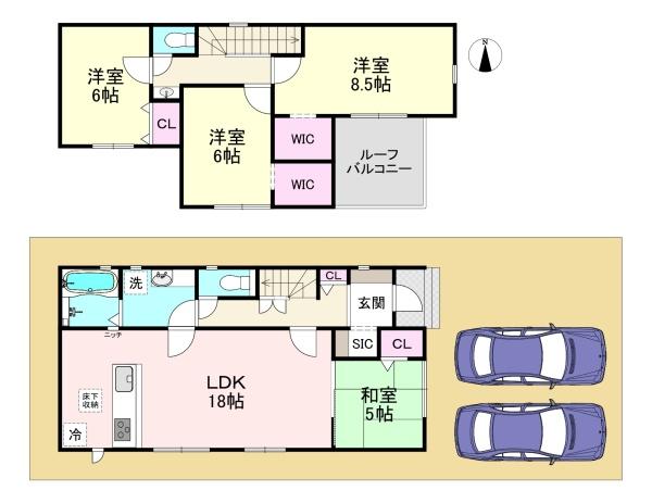 橿原市新口町　1号棟　新築戸建