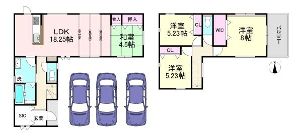 磯城郡田原本町大字宮森　新築戸建
