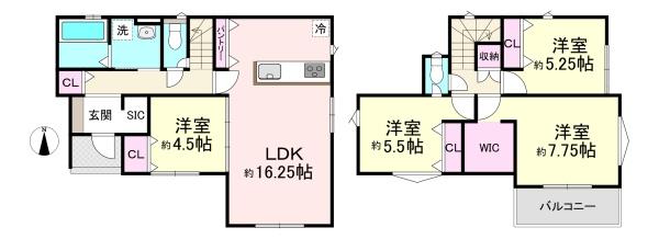 大和高田市市場5期　1号棟　新築戸建