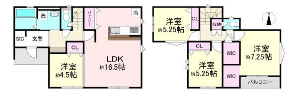 大和高田市市場5期　3号棟　新築戸建