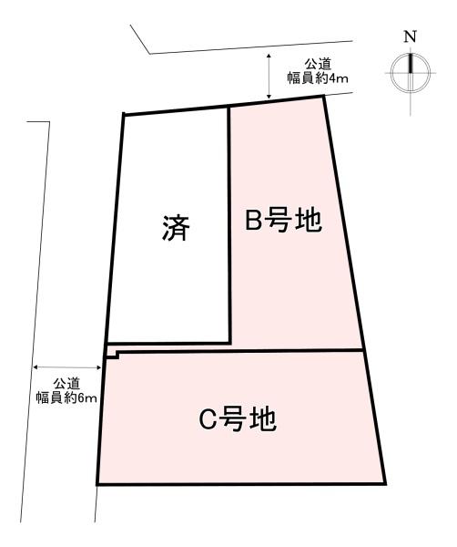 香芝市北今市7丁目　2期　売土地　C号地