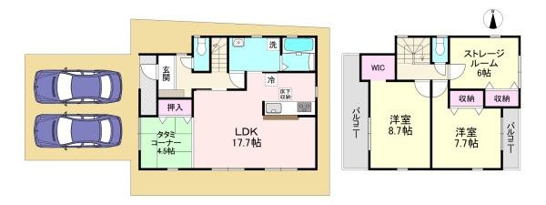 天理市柳本町7期　2号棟　新築戸建