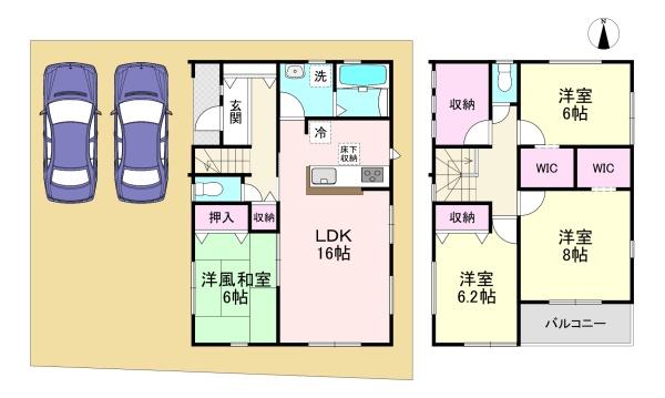 天理市丹波市町4期　3号棟　新築戸建