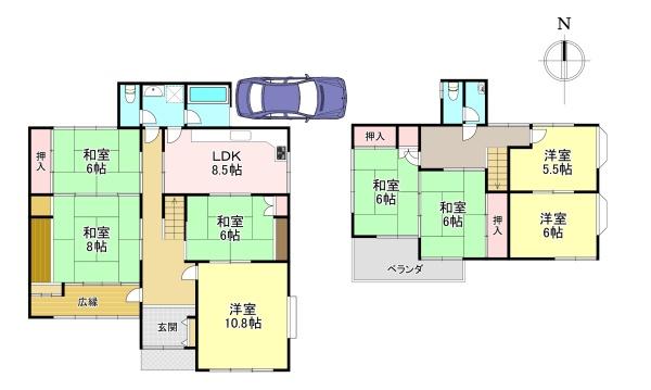 香芝市穴虫 中古戸建