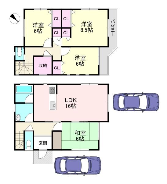 天理市別所町　中古戸建